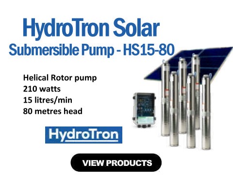 HydroTron Solar Submersible Pump - HS15-80