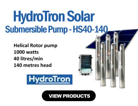 HydroTron Solar Submersible Pump - HS40-140