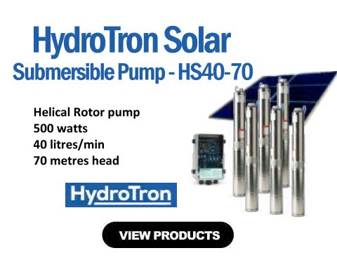 HydroTron Solar Submersible Pump - HS40-70