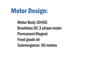 HydroTron Solar Submersible Pump - HS Motor Design